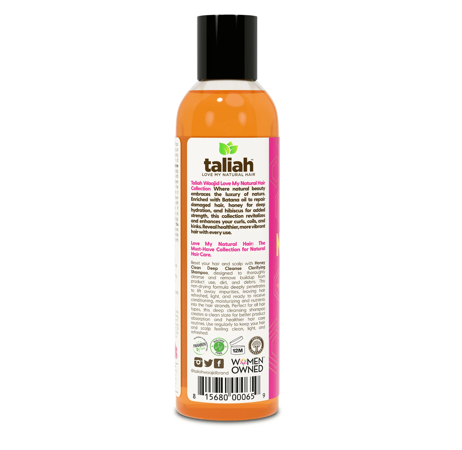 Taliah Waajid Honey Clean Clarifying Shampoo – 8 oz - Beauty Exchange Beauty Supply