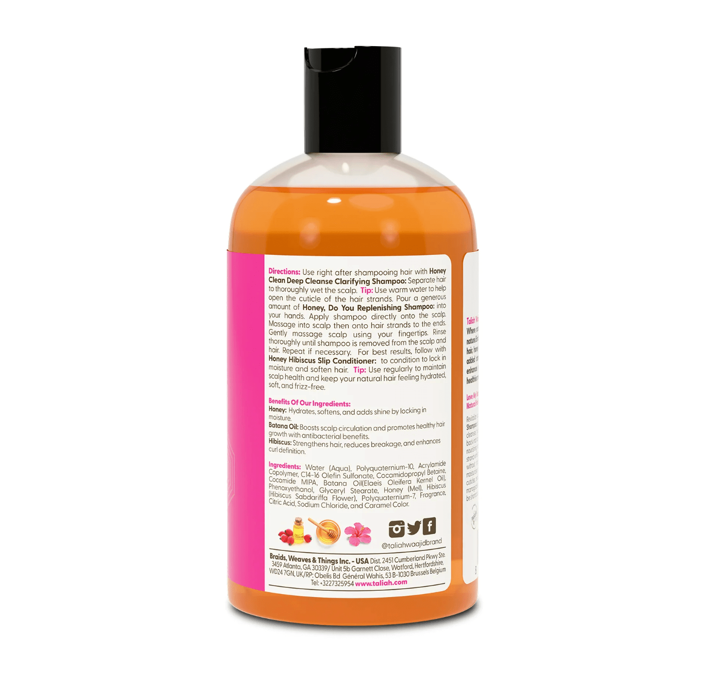 Taliah Waajid Honey Dew You Replenishing Shampoo โ 12 oz - Beauty Exchange Beauty Supply