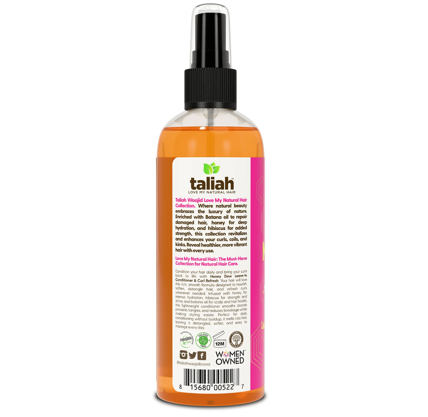 Taliah Waajid Honey Hair Conditioner โ 12 oz - Beauty Exchange Beauty Supply