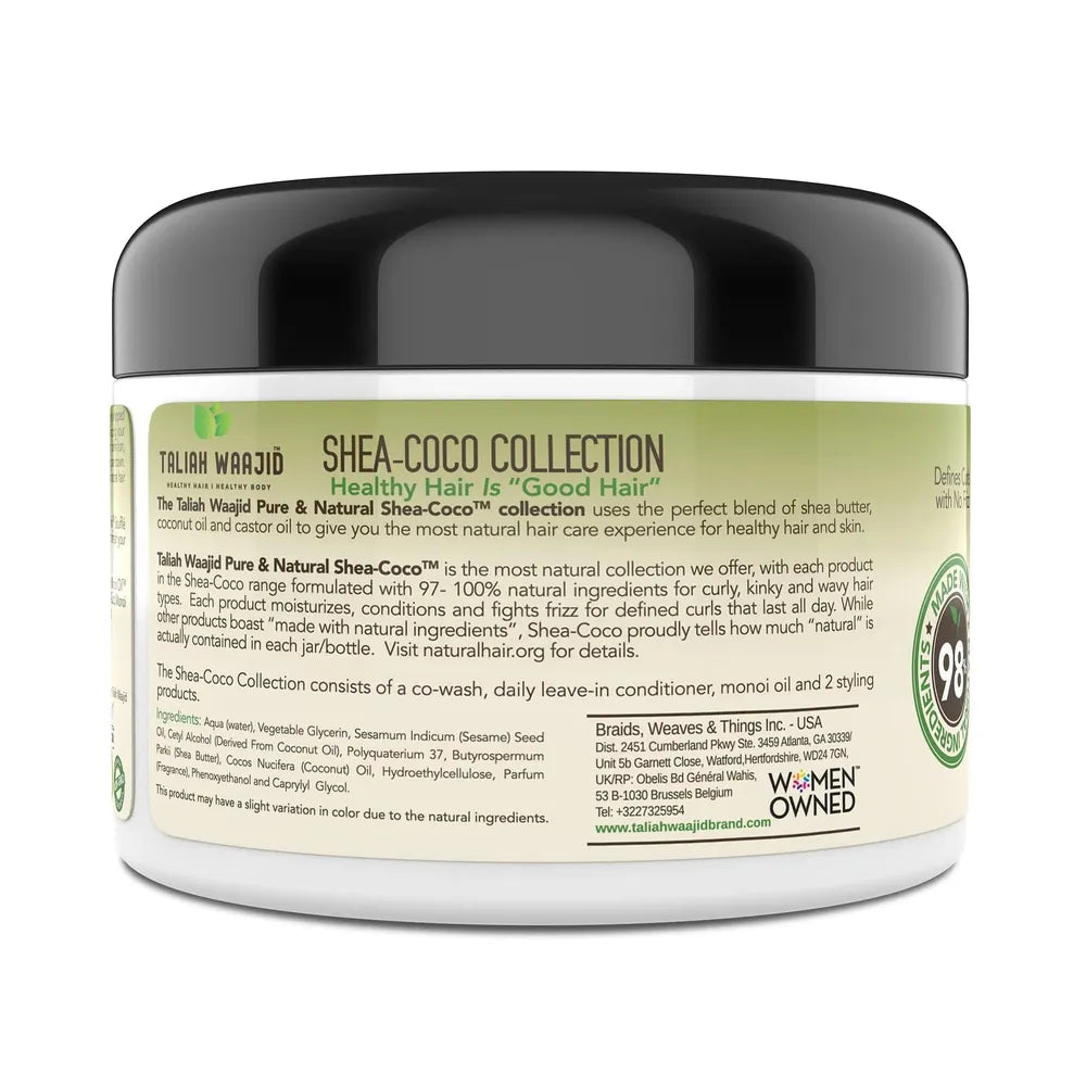 Taliah Waajid Shea - Coco Curly Hair Soufflé – 8oz - Beauty Exchange Beauty Supply