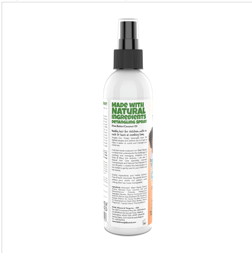 Taliah Waajid Tangles Out Today – 8oz - Beauty Exchange Beauty Supply