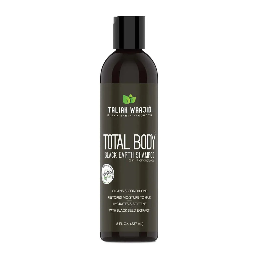 Taliah Waajid Total Body Black Earth Shampoo – 8oz - Beauty Exchange Beauty Supply