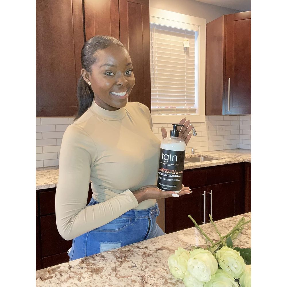 TGIN Quench 3 - in - 1 Co - Wash Conditioner and Detangler – 13 oz | Moisturizing Cleanser, Conditioner & Detangler for Curly, Coily & Wavy Hair - Beauty Exchange Beauty Supply