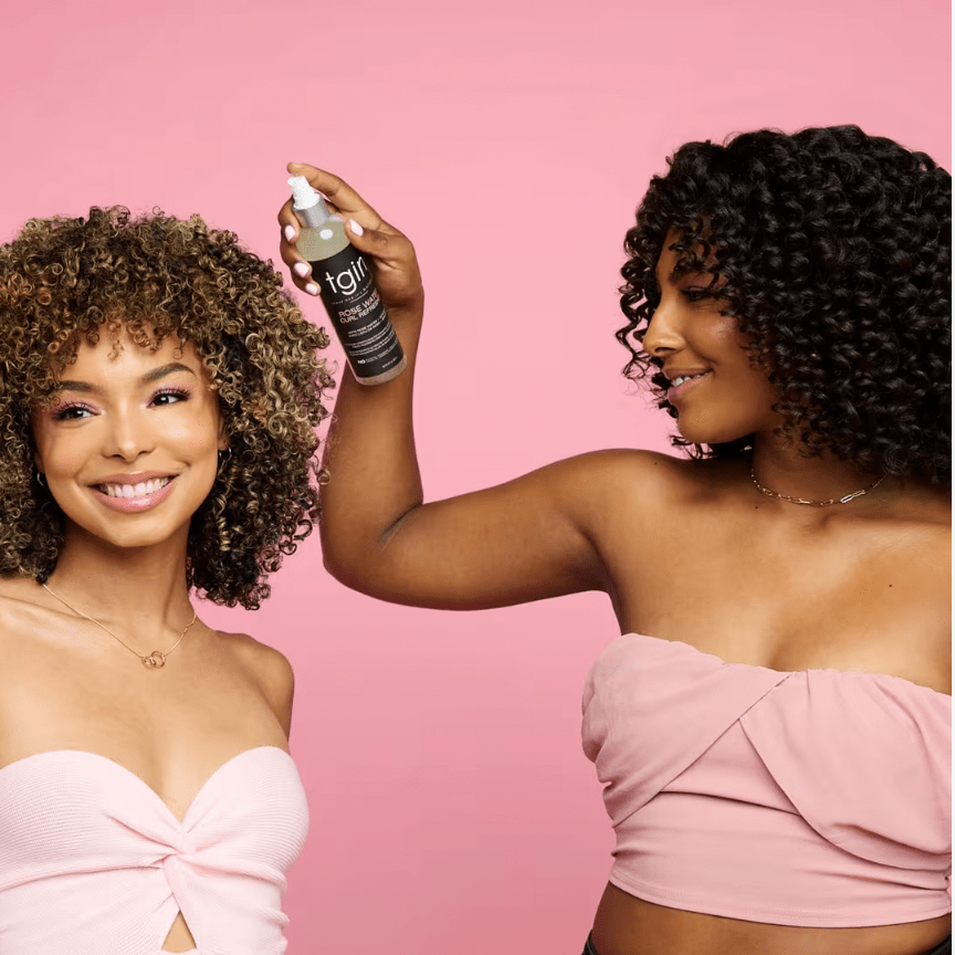tgin Rose Water Defining Mousse – 8 fl oz | Lightweight Curl Definition & Frizz Control - Beauty Exchange Beauty Supply