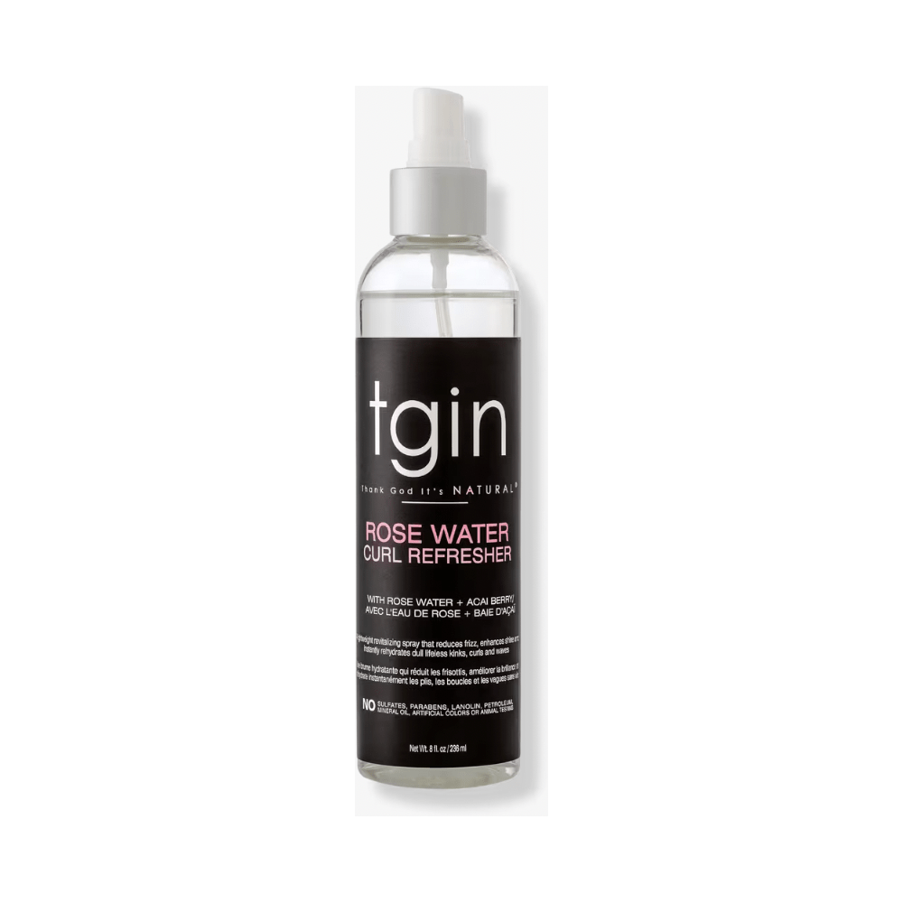 tgin Rose Water Defining Mousse – 8 fl oz | Lightweight Curl Definition & Frizz Control - Beauty Exchange Beauty Supply
