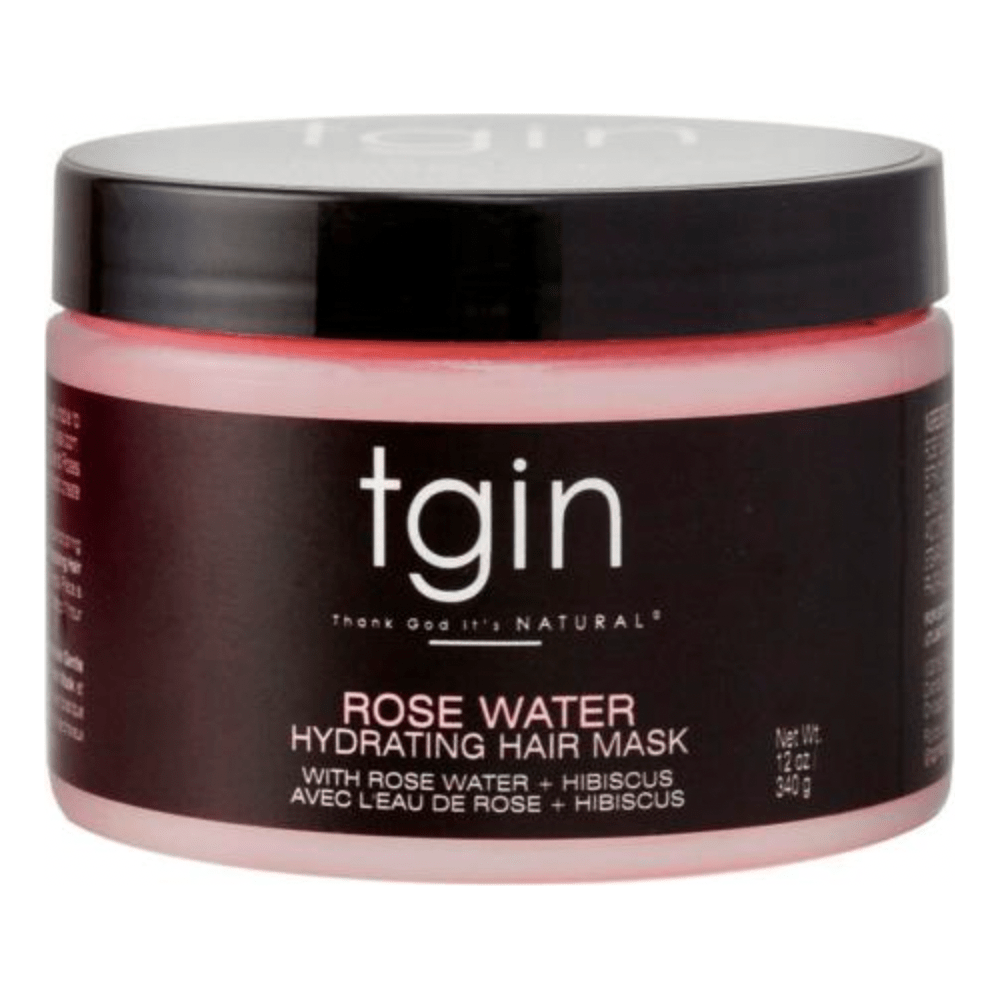 TGIN Rose Water Hydrating Hair Mask – 12 oz | Deep Moisture & Softness for Dry, Damaged Hair - Beauty Exchange Beauty Supply