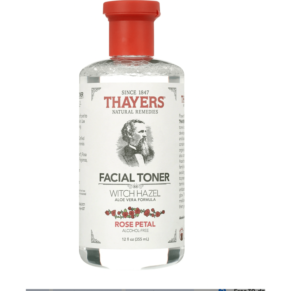 Thayers Alcohol - Free Witch Hazel Toner โ Rose Petal & Coconut Water (12 oz) - Beauty Exchange Beauty Supply