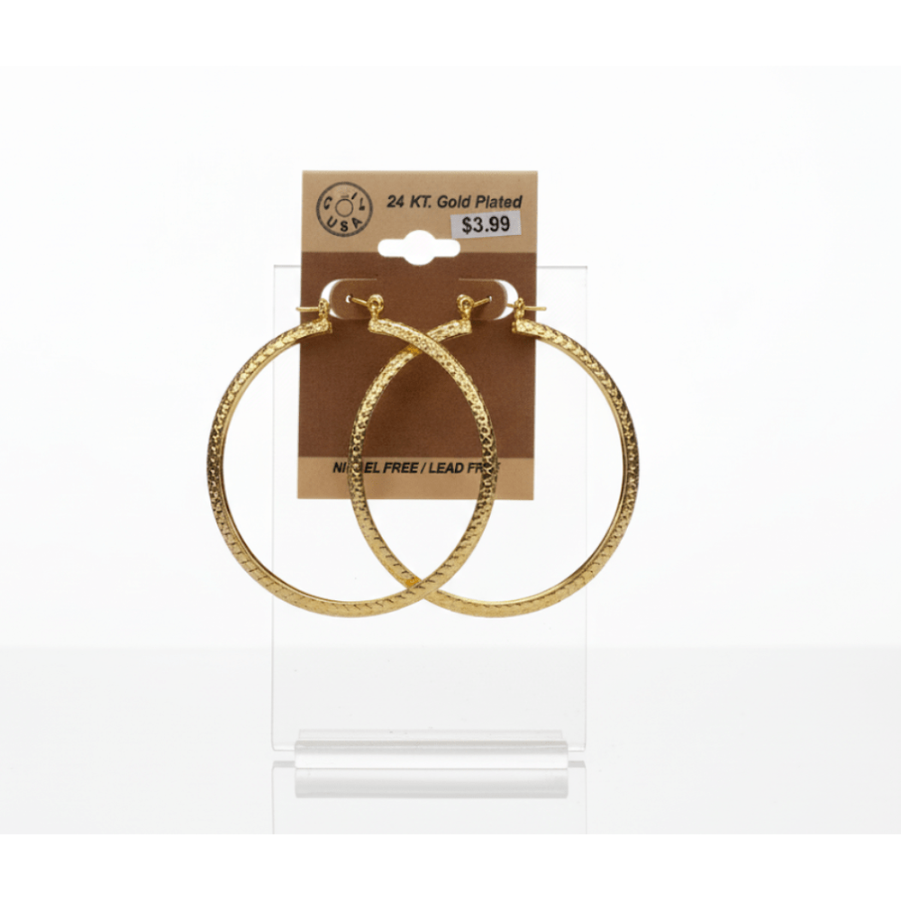 The C&L Fashion Jewelry Pincatch Earrings - Gold - Beauty Exchange Beauty Supply