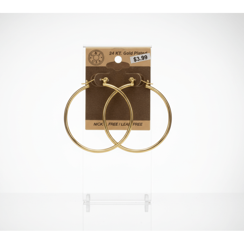 The C&L Fashion Jewelry Pincatch Earrings - Gold - Beauty Exchange Beauty Supply