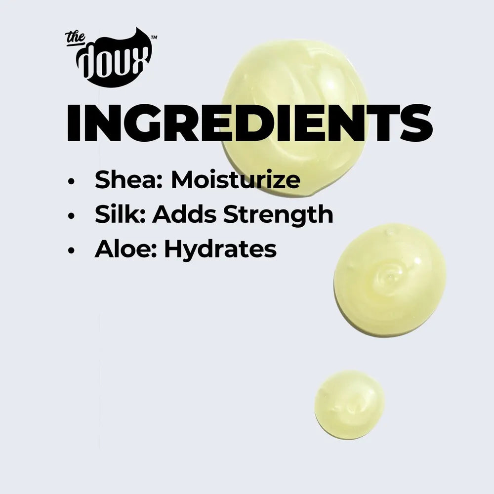 The Doux - 2 Variants - Sucka Free Moisturizing Shampoo & Fresh Rinse Conditioner | Gentle Cleanse • Slip & Moisture • Curl - Friendly Care – 8 oz - Beauty Exchange Beauty Supply