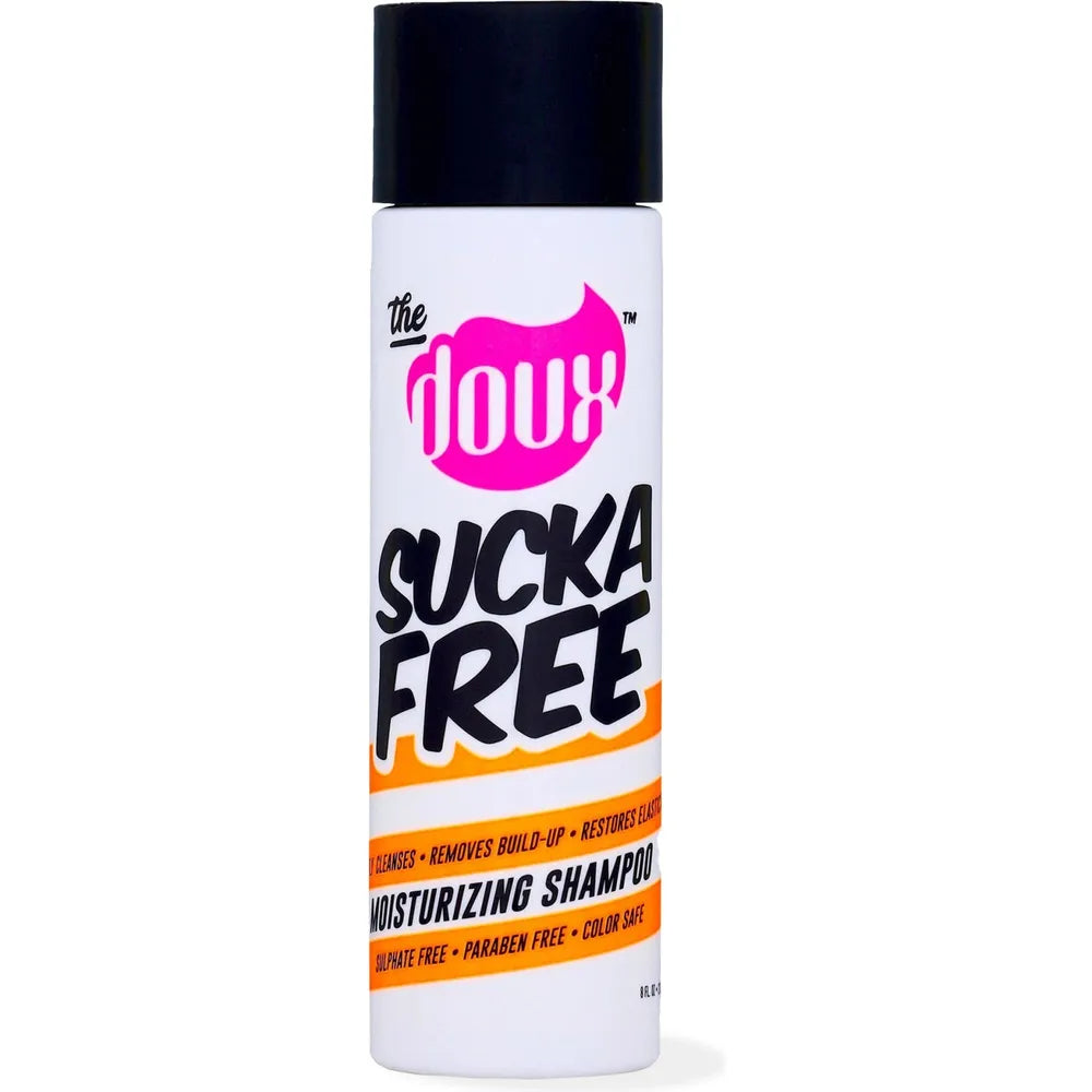 The Doux - (2 Variants) Sucka Free Shampoo + Fresh Rinse Conditioner | Moisturizing, Sulfate - Free Wash Day Duo for Natural, Curly & Color - Treated Hair – 8 oz - Beauty Exchange Beauty Supply