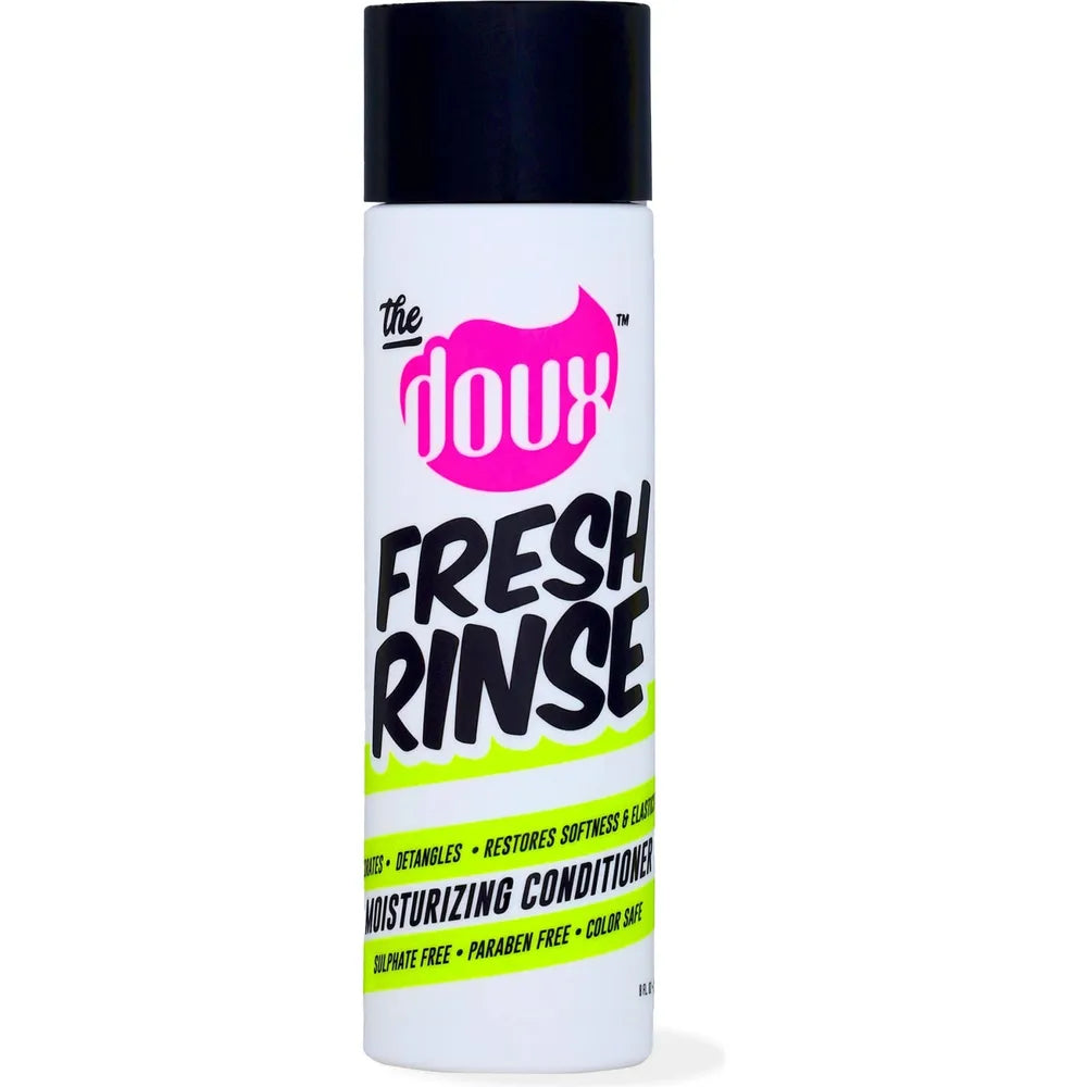 The Doux - (2 Variants) Sucka Free Shampoo + Fresh Rinse Conditioner | Moisturizing, Sulfate - Free Wash Day Duo for Natural, Curly & Color - Treated Hair – 8 oz - Beauty Exchange Beauty Supply