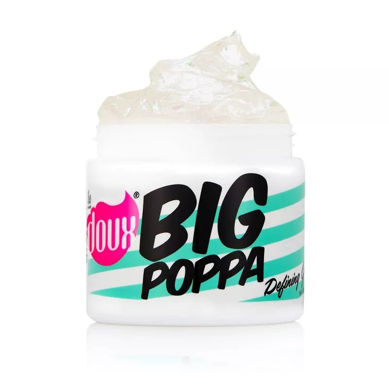 The Doux Big Poppa Defining Gel | No - Crunch Curl Definition • Long - Lasting Hold • Shine & Moisture in One – 16 oz - Beauty Exchange Beauty Supply