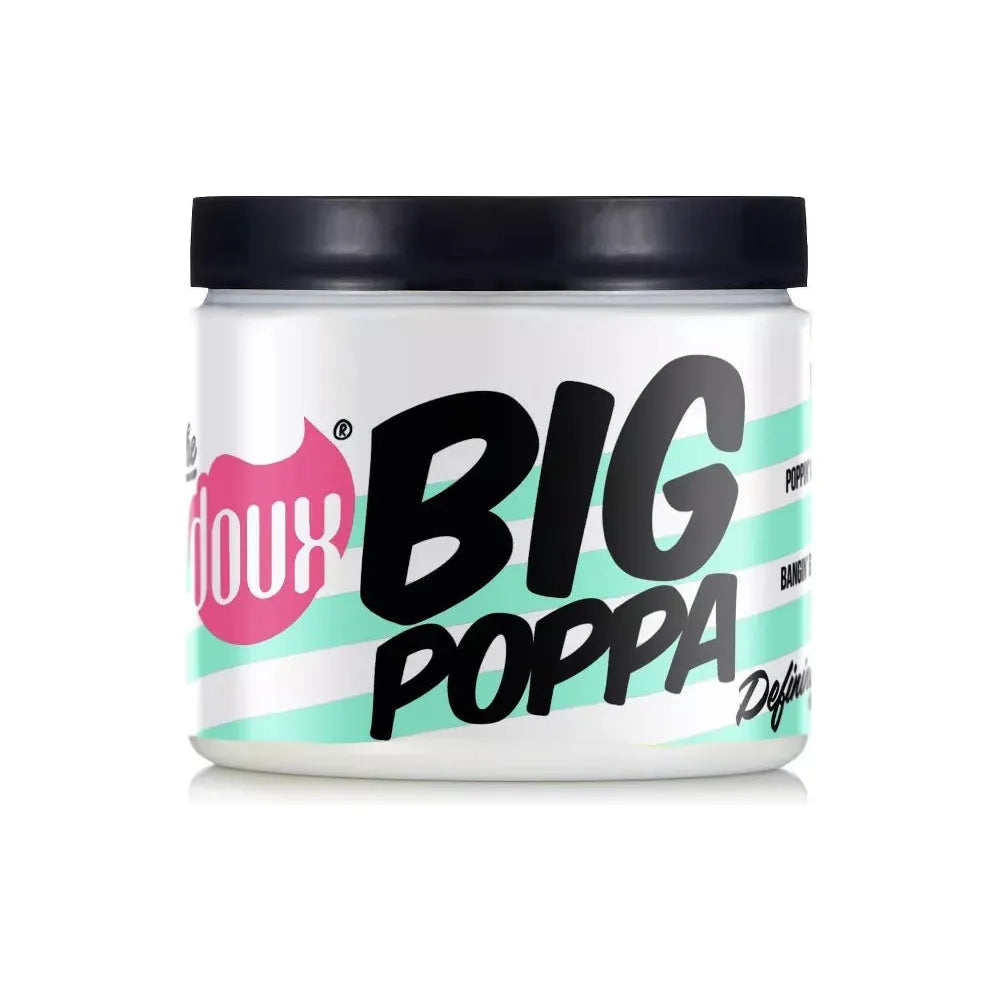 The Doux Big Poppa Defining Gel | No - Crunch Curl Definition • Long - Lasting Hold • Shine & Moisture in One – 16 oz - Beauty Exchange Beauty Supply