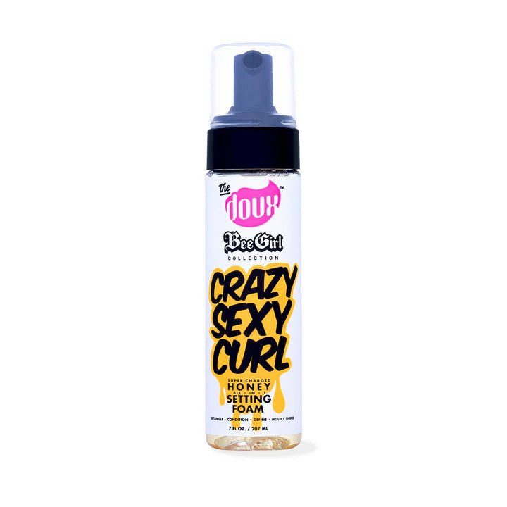 The Doux Crazy Sexy Curl Honey Setting Foam – 7oz - Beauty Exchange Beauty Supply