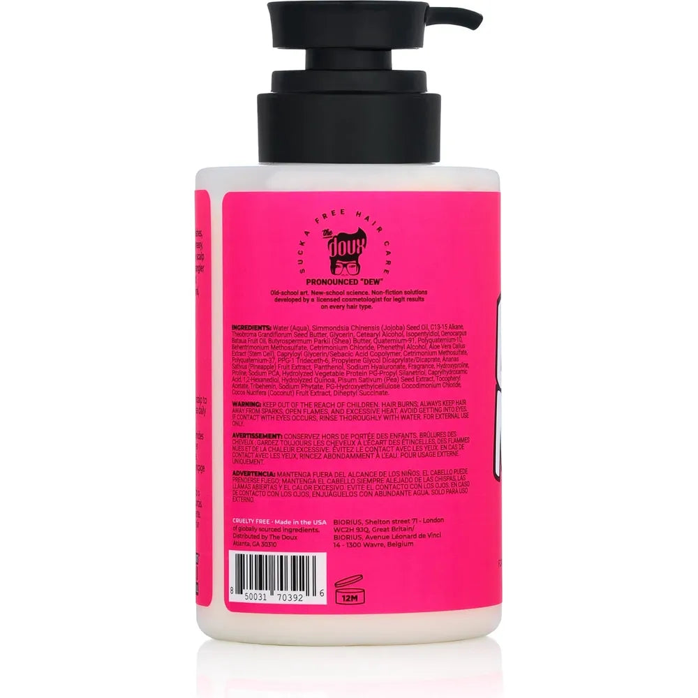 The Doux Dear Mama Moisture Milk Leave - In Conditioner – 12 fl oz Nourish • Soften • Detangle with Rich Moisture for All Curl Types - Beauty Exchange Beauty Supply