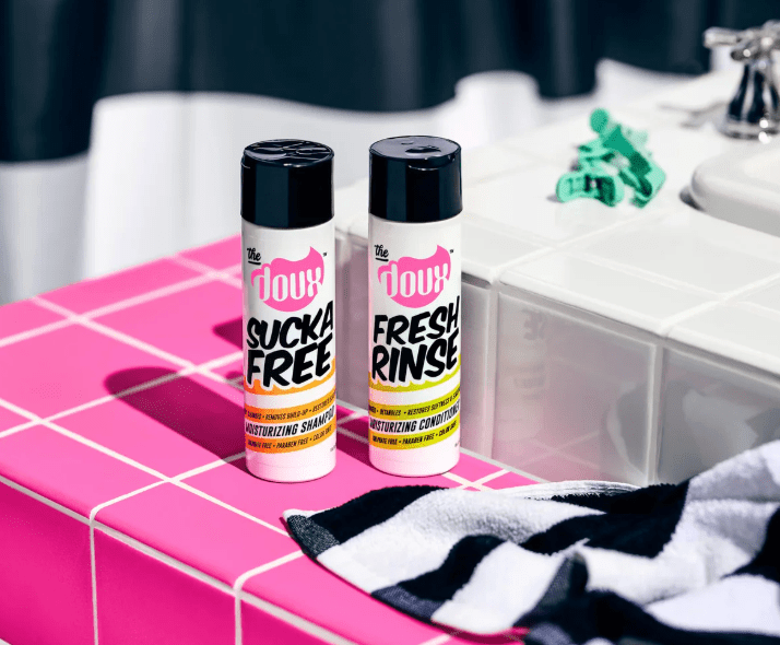 The Doux Sucka Free Shampoo and Fresh Rinse Conditioner - 8 oz - Beauty Exchange Beauty Supply