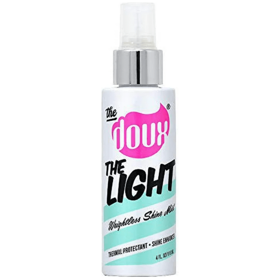 The Doux The Light Weightless Shine Mist | Instant Gloss • Frizz Control • No Grease, Just Glow – 4 oz - Beauty Exchange Beauty Supply