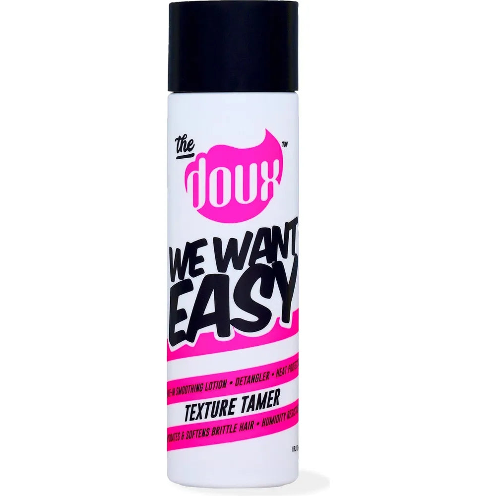 The Doux WE WANT EASY Texture Tamer Leave - In Conditioner | Hydrate โข Detangle โข Frizz Control for Curly & Natural Hair โ 8 oz - Beauty Exchange Beauty Supply
