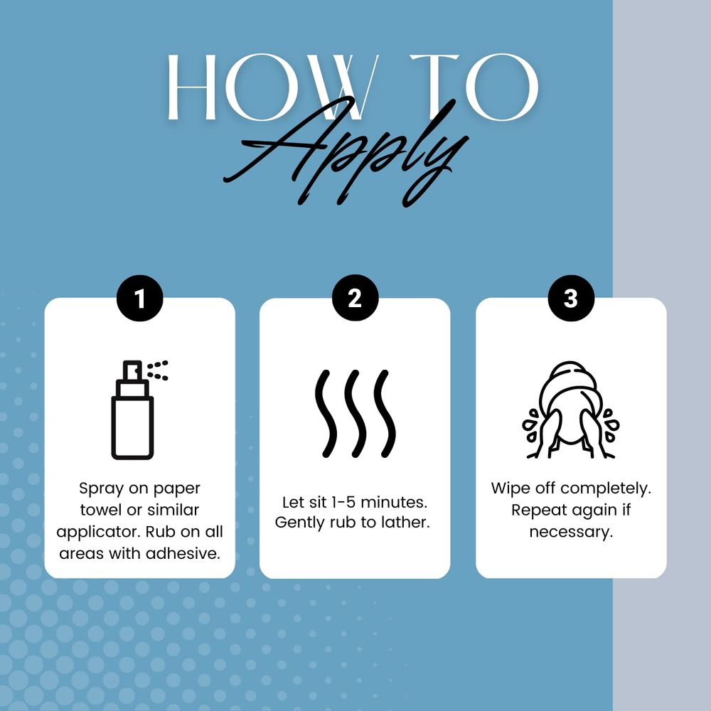 The Hair Diagram - Bold Hold Lace Remover | Bond Release Spray | Residue Removal Solution For Wigs - Extensions - Hair Systems | Tape & Lace Glue Remover | NO Harsh Solvents - Dyes - Harmful Fumes | 4oz - Beauty Exchange Beauty Supply