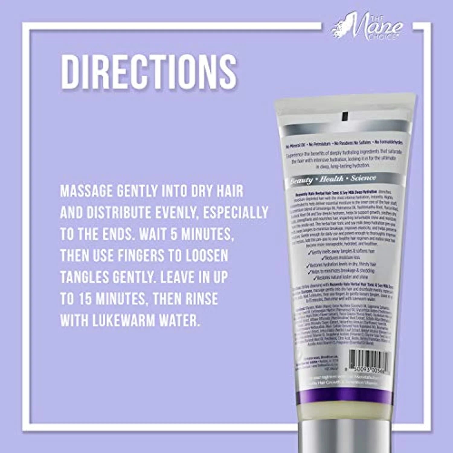 The Mane Choice Heavenly Halo Pre - Poo – 8 oz - Beauty Exchange Beauty Supply