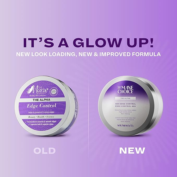 The Mane Choice The Alpha 48H Edge Control – 2 oz - Beauty Exchange Beauty Supply