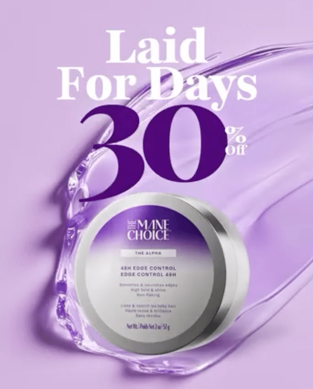 The Mane Choice The Alpha 48H Edge Control – 2 oz - Beauty Exchange Beauty Supply