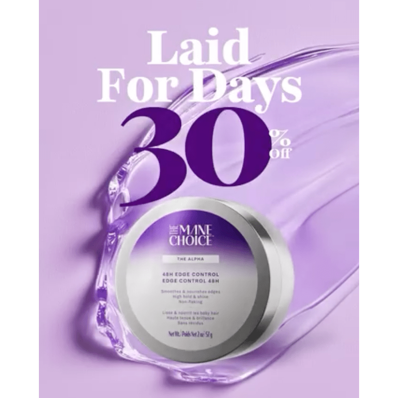 The Mane Choice The Alpha 48H Edge Control – 2 oz - Beauty Exchange Beauty Supply