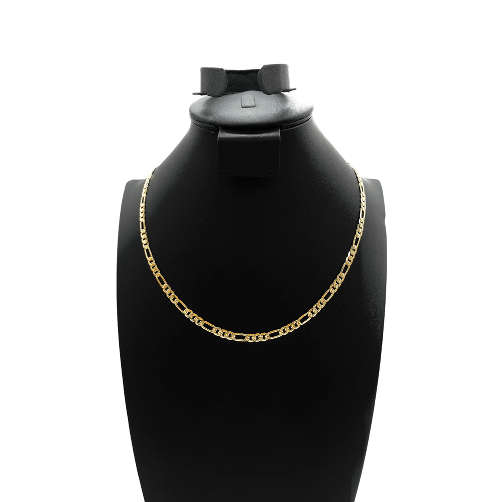 The One Jewelry 14K Chain Flat Cuban Necklace - Gold - Beauty Exchange Beauty Supply