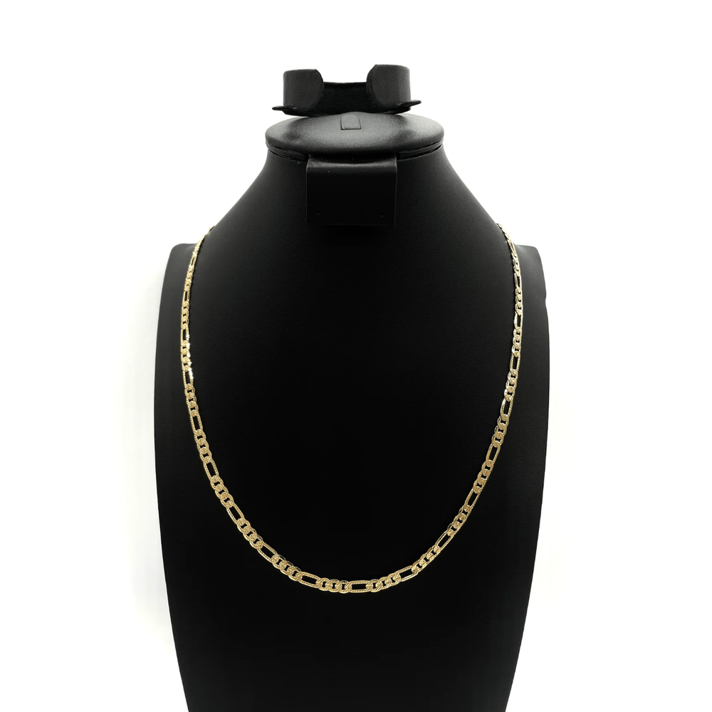 The One Jewelry 14K Chain Flat Cuban Necklace - Gold - Beauty Exchange Beauty Supply