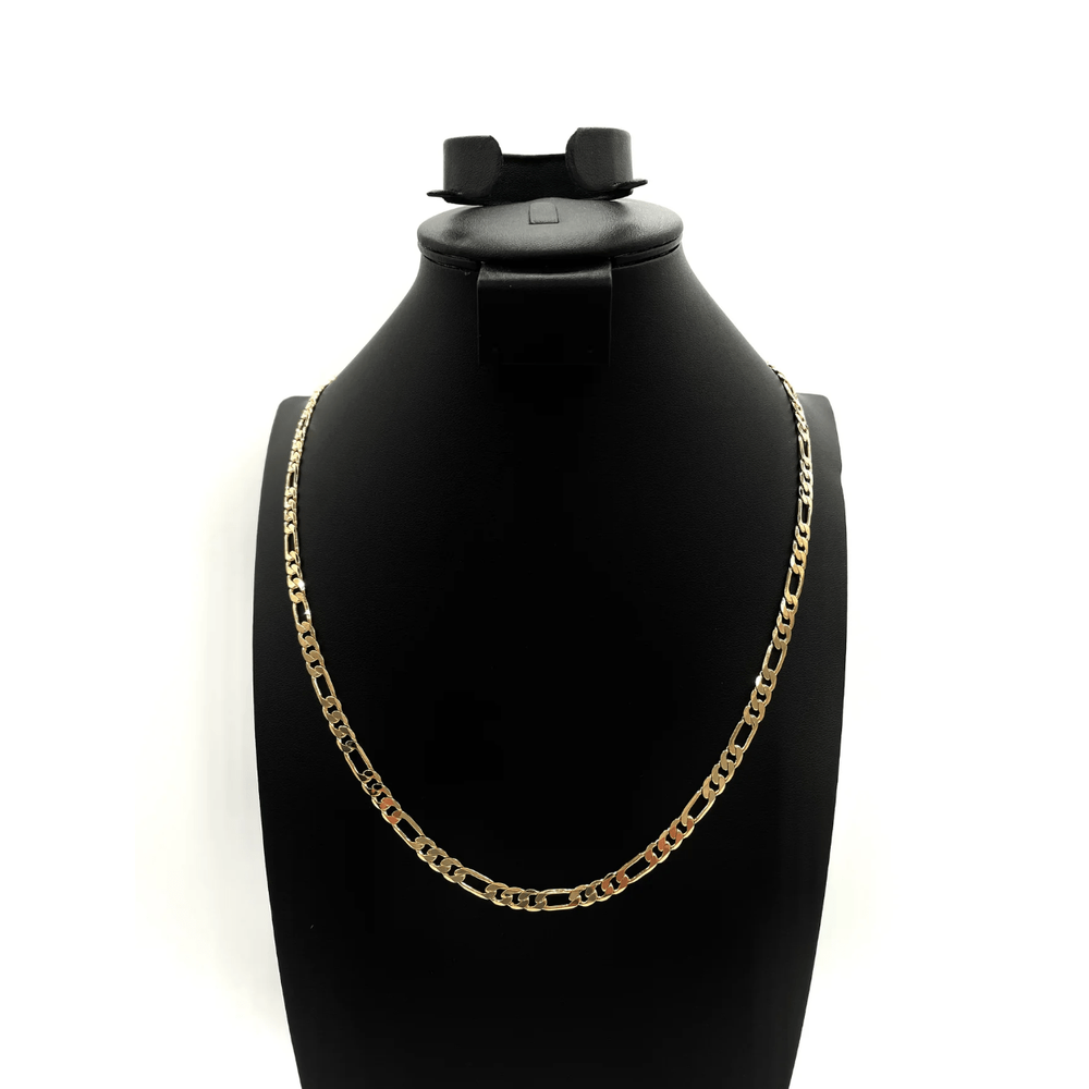 The One Jewelry 14K Chain Flat Cuban Necklace - Gold - Beauty Exchange Beauty Supply