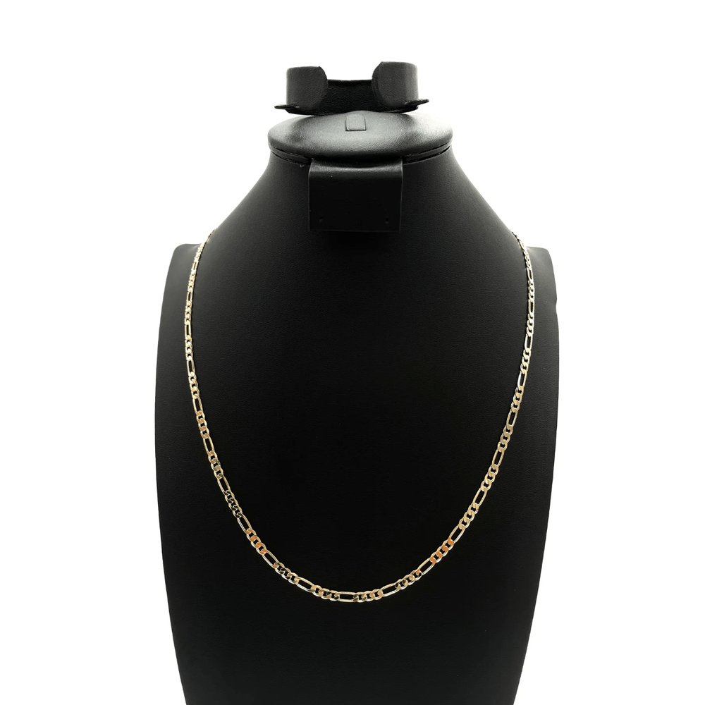 The One Jewelry 14K Chain Flat Cuban Necklace - Gold - Beauty Exchange Beauty Supply
