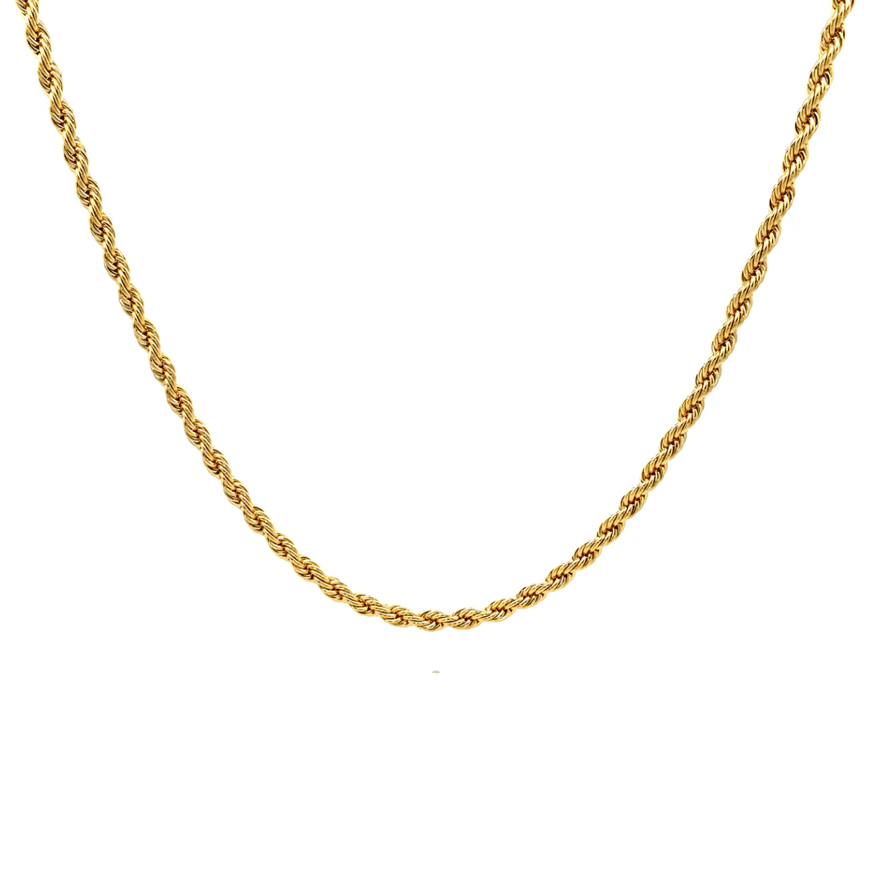 The One Jewelry 14K Chain Flat Cuban Necklace - Gold - Beauty Exchange Beauty Supply