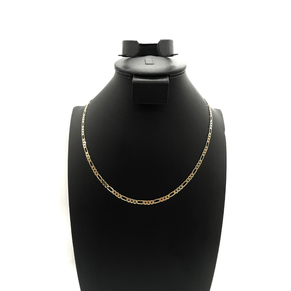 The One Jewelry 14K Chain Flat Cuban Necklace - Gold - Beauty Exchange Beauty Supply