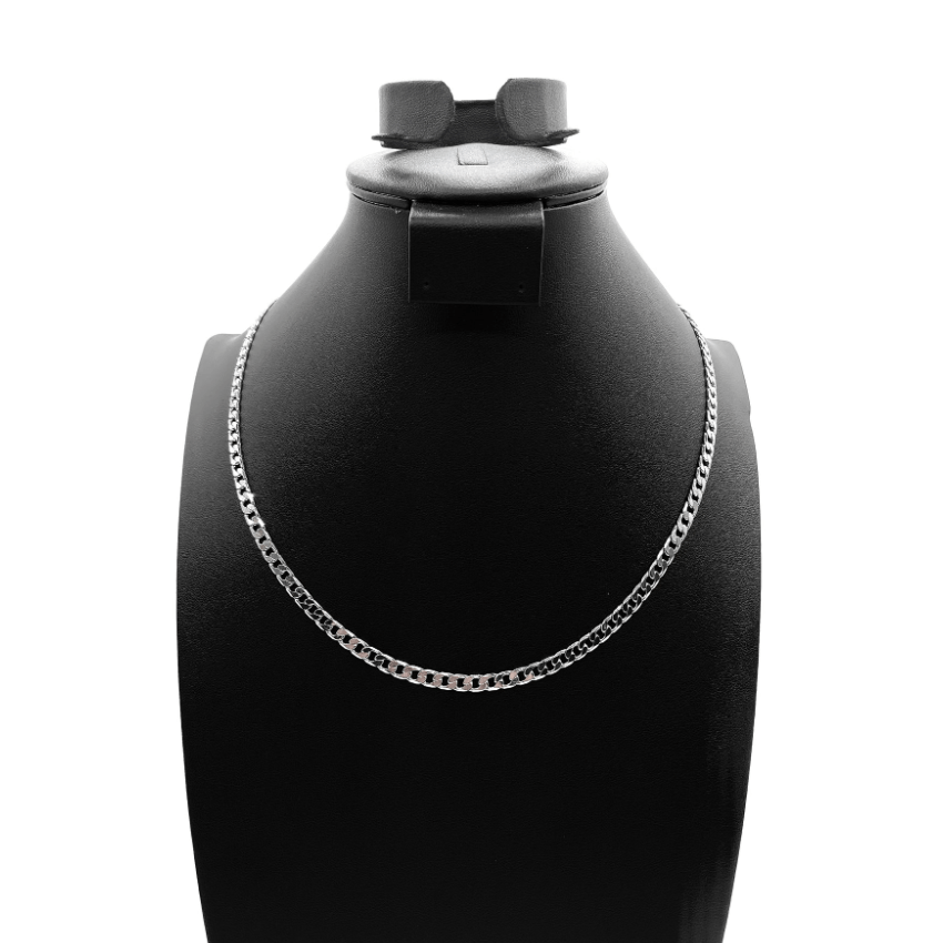 The One Jewelry 14K Chain Necklace - Silver - Beauty Exchange Beauty Supply