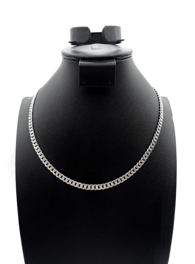 The One Jewelry 14K Chain Necklace - Silver - Beauty Exchange Beauty Supply