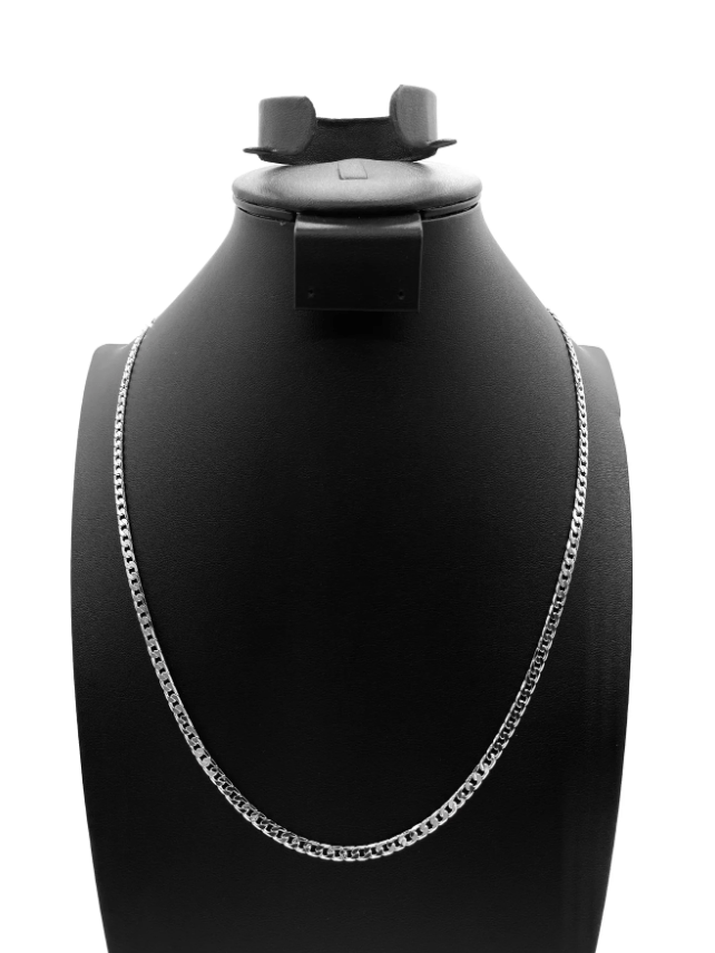 The One Jewelry 14K Chain Necklace - Silver - Beauty Exchange Beauty Supply