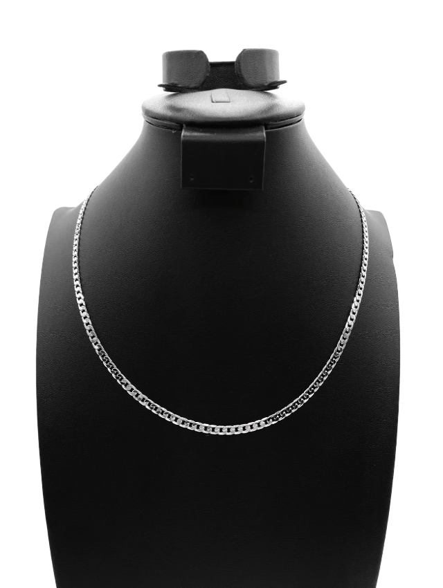 The One Jewelry 14K Chain Necklace - Silver - Beauty Exchange Beauty Supply