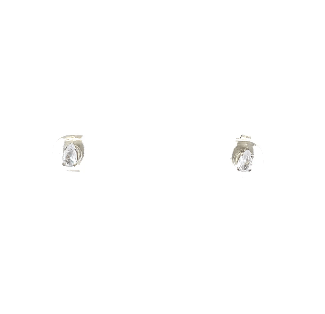 The One Jewelry Floor Cubic Zirconia Earrings - Pear - Beauty Exchange Beauty Supply
