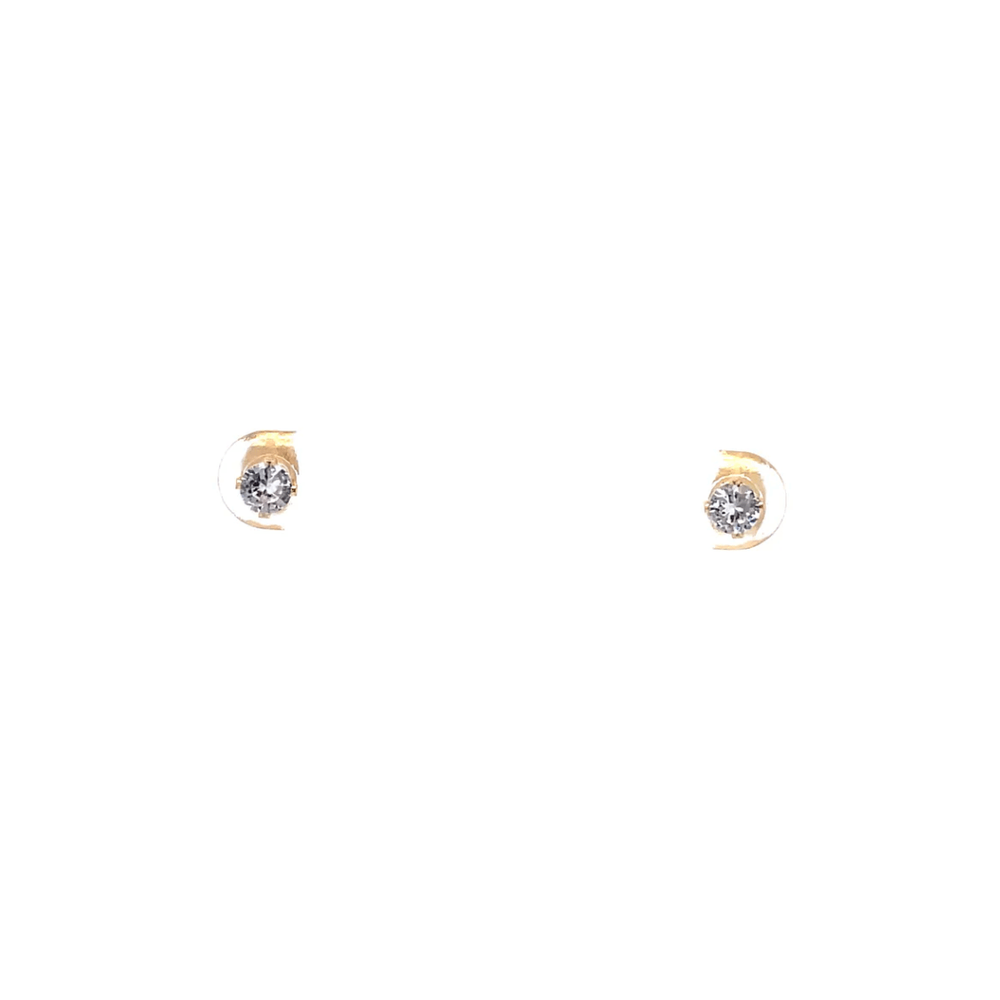 The One Jewelry Floor Cubic Zirconia Earrings - Round - Beauty Exchange Beauty Supply