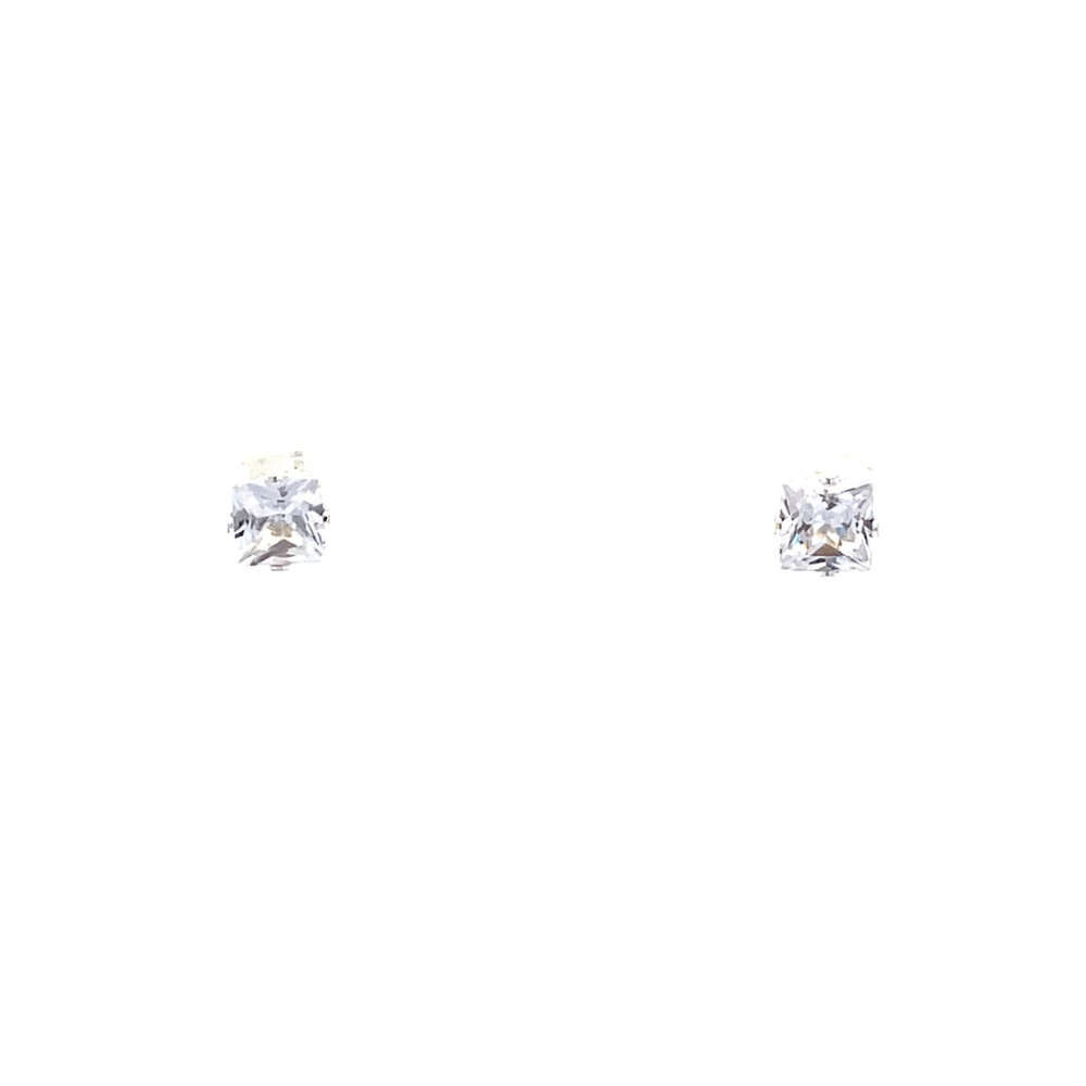 The One Jewelry Floor Cubic Zirconia Earrings - Square - Beauty Exchange Beauty Supply