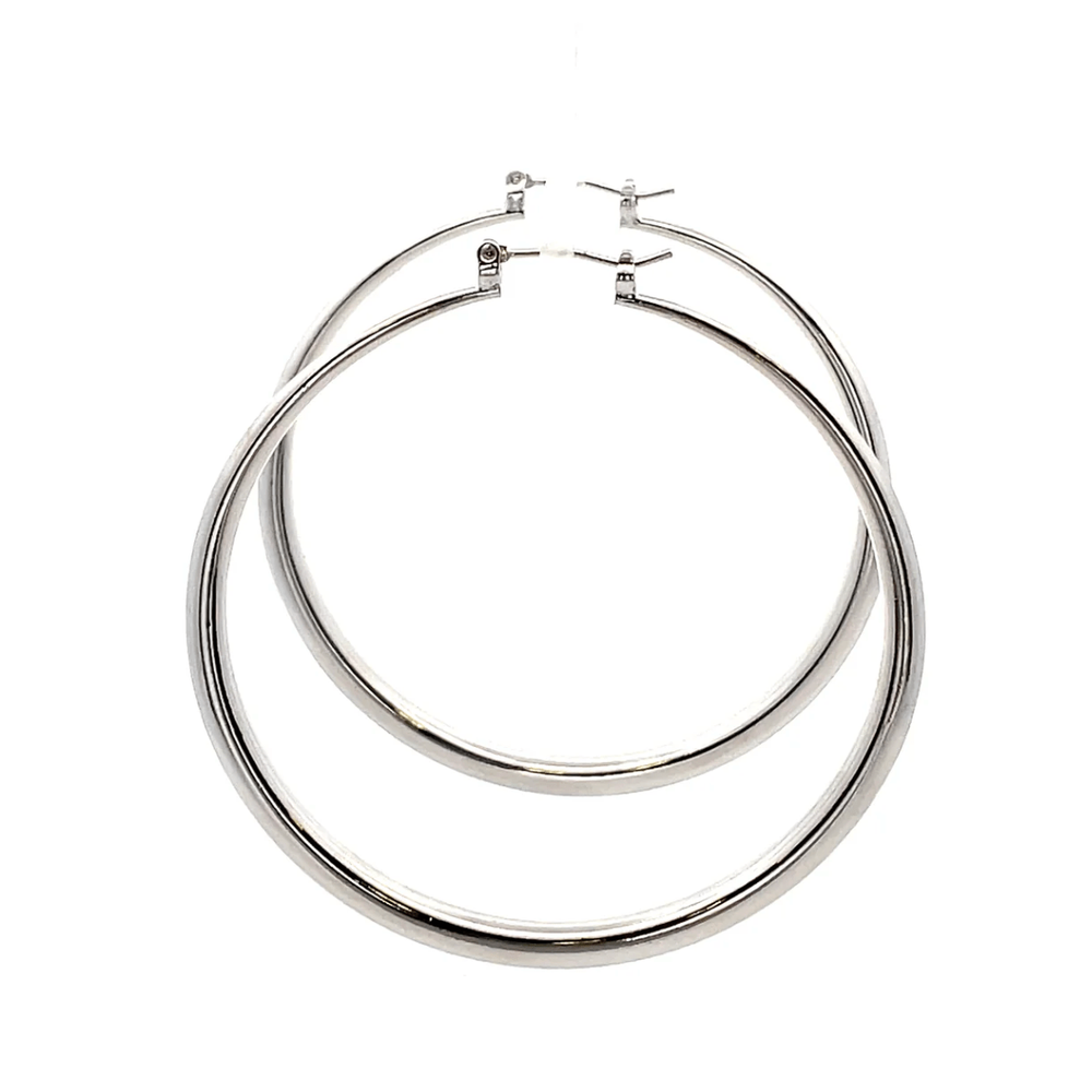 The One Jewelry Hollow Design Earring - Plain - Beauty Exchange Beauty Supply