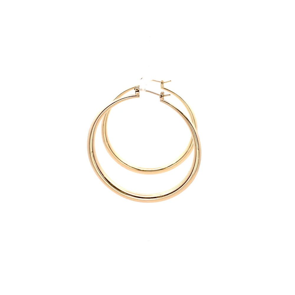 The One Jewelry Hollow Design Earring - Plain - Beauty Exchange Beauty Supply