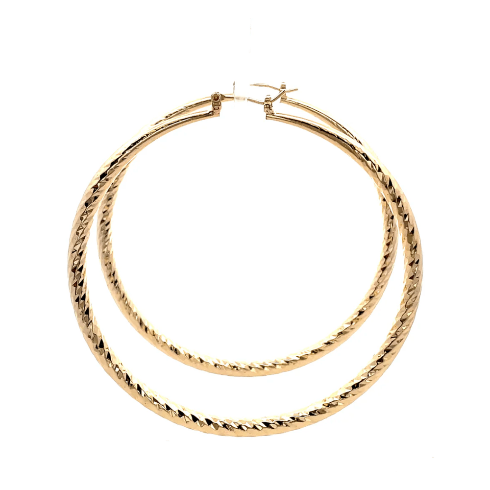 The One Jewelry Hollow Design Earring - Round - Beauty Exchange Beauty Supply