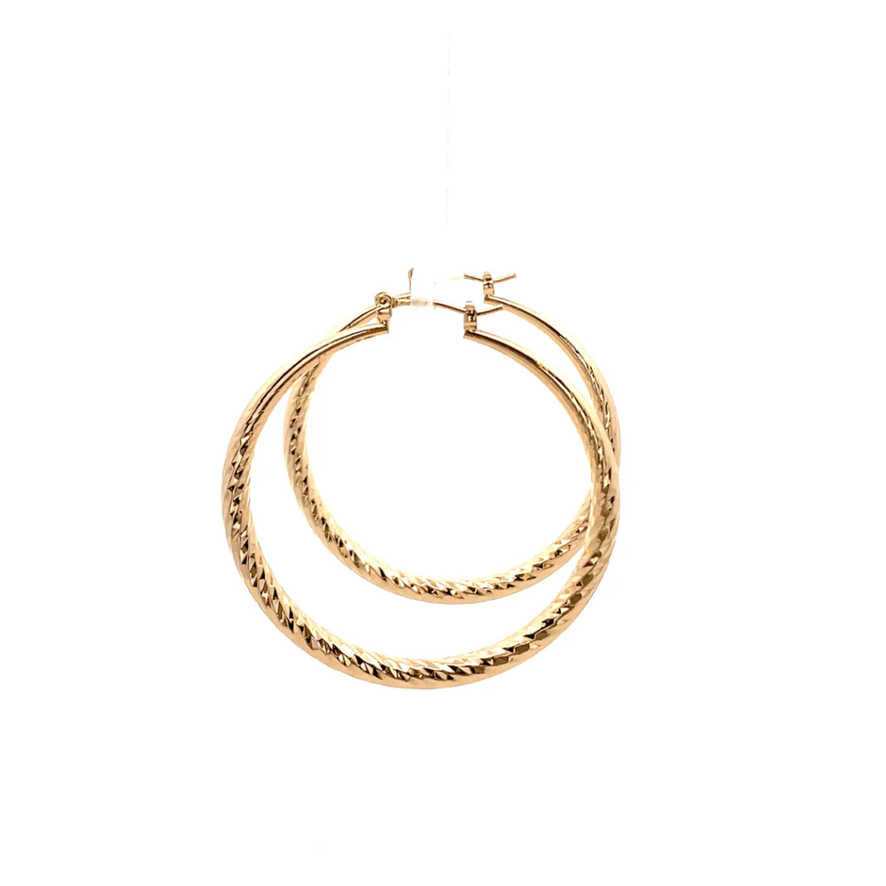 The One Jewelry Hollow Design Earring - Round - Beauty Exchange Beauty Supply