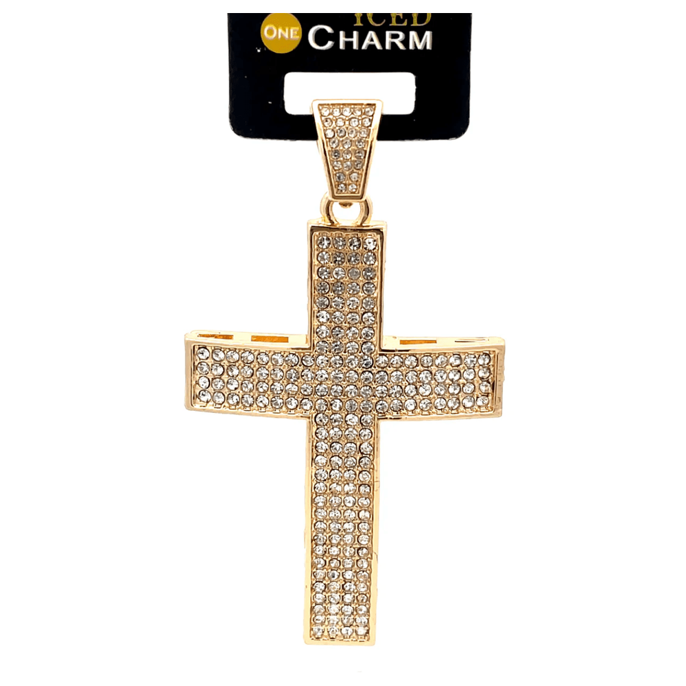 The One Jewelry Iced Charms - Gold Designs - Beauty Exchange Beauty Supply