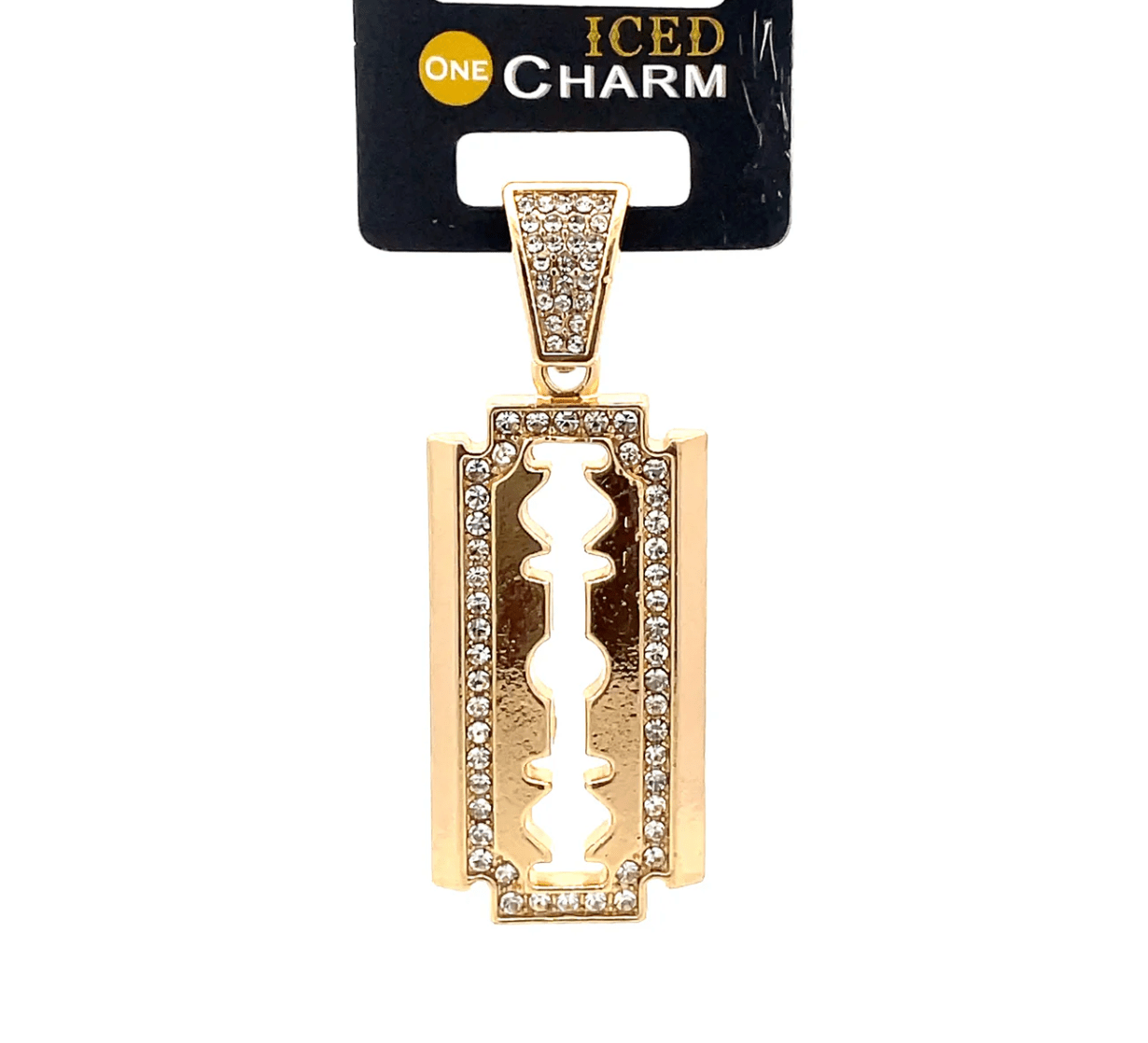 The One Jewelry Iced Charms - Gold Designs - Beauty Exchange Beauty Supply