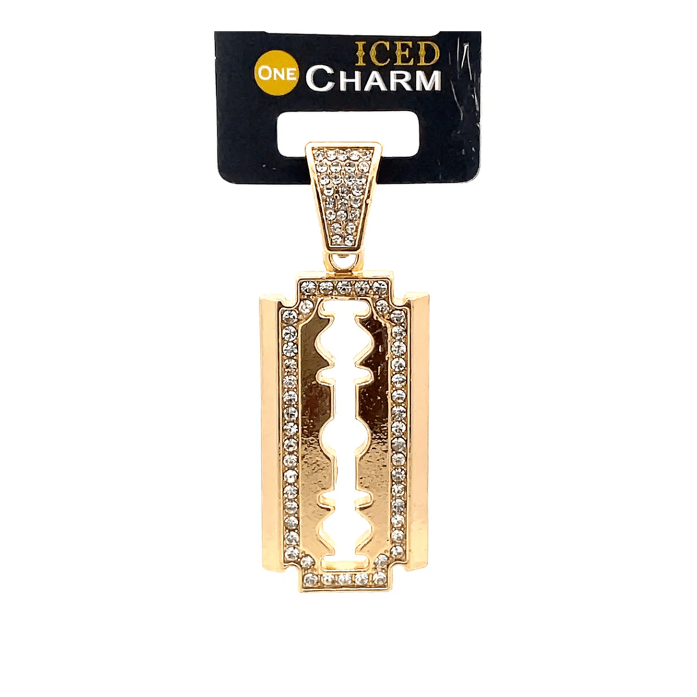 The One Jewelry Iced Charms - Gold Designs - Beauty Exchange Beauty Supply