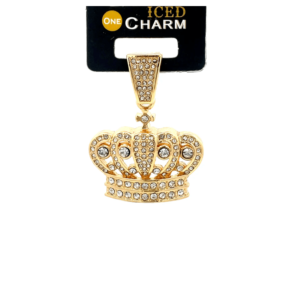 The One Jewelry Iced Charms - Gold Designs - Beauty Exchange Beauty Supply