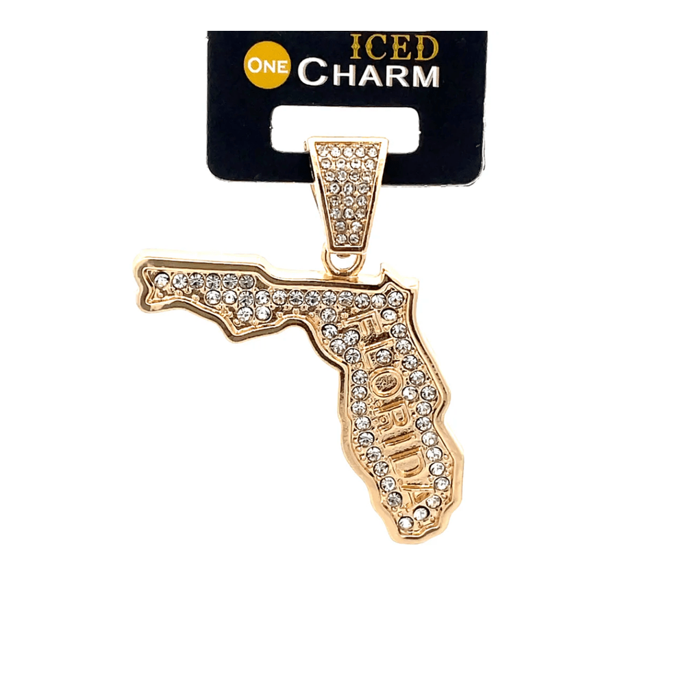 The One Jewelry Iced Charms - Gold Designs - Beauty Exchange Beauty Supply